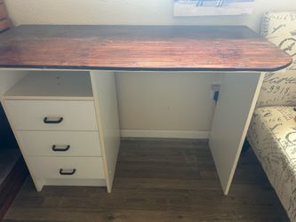 Desk with drawers