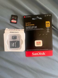 SanDisk & Amazon Basics Memory Card Bundle