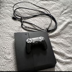 PS4 With Controller And Cables