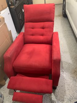 Red Recliner Chair