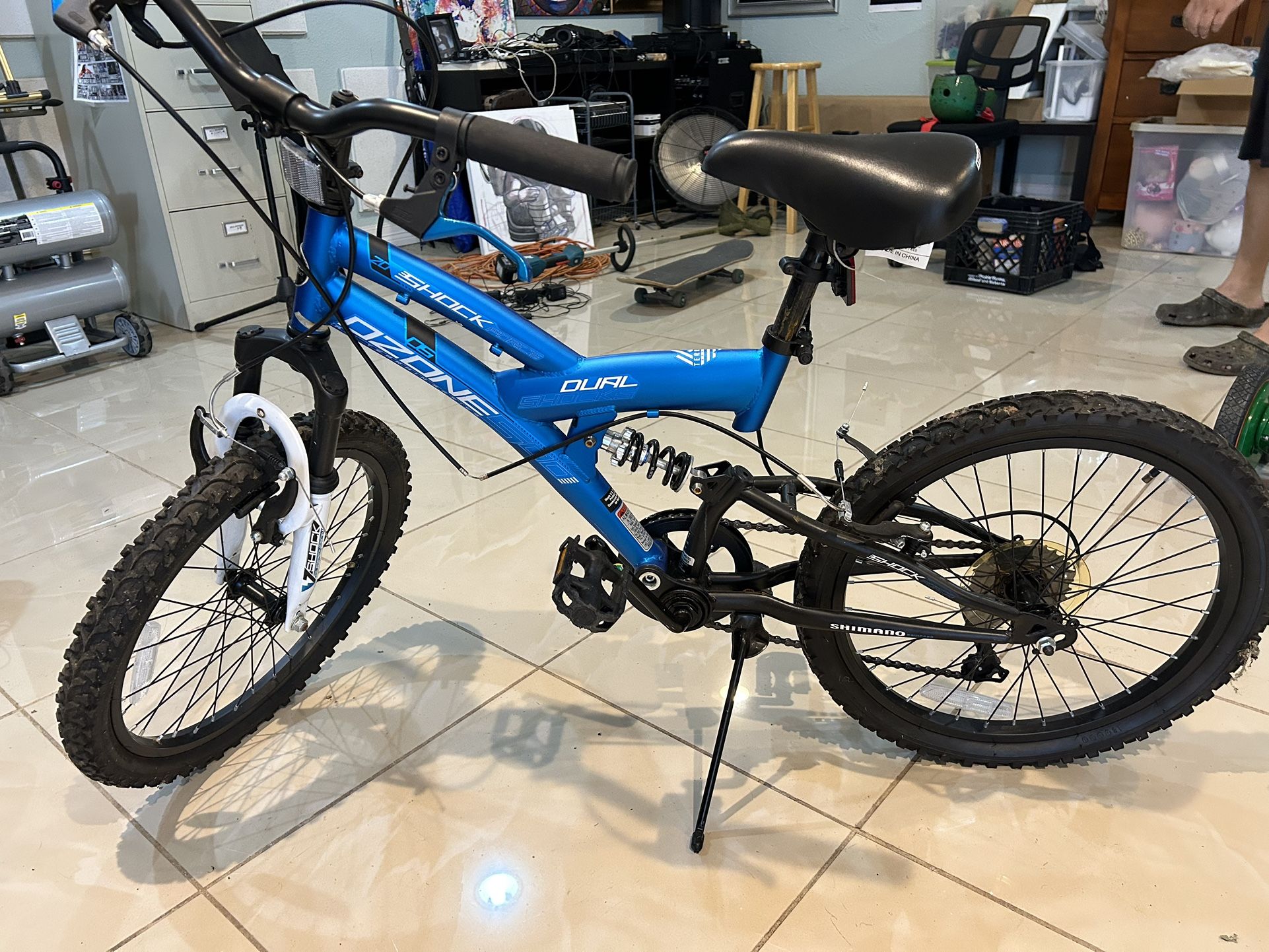 Ozone 500 Boys’ Shock Force 20 in 7 Speed Mountain Bike