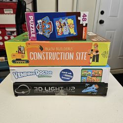 Kids Board Games And Puzzle