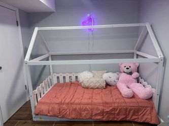 Kids House Bed Frame – $75