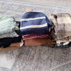 Boys 4T Fall/Winter Clothes Bundle (10 Pieces)