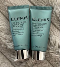 NEW ELEMIS PRO COLLAGEN GLOW BOOST EXFOLIATOR $15 for both!!!