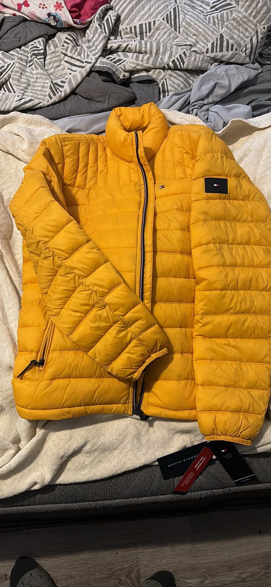 Yellow Tommy Hilfiger Jacket