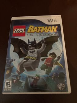 Lego Batman Wii great condition