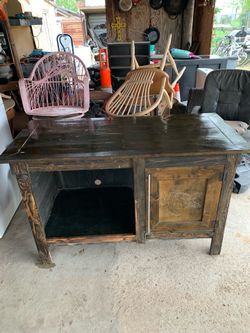 Vintage Desk pura madera