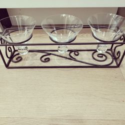 4 pieces serving dish