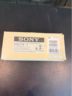 Sony ECM-77B Professional Lavalier Microphone