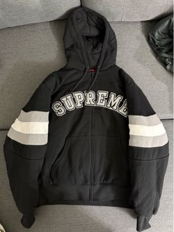 Supreme Filled Up Zip Up Hooded Sweatshirt