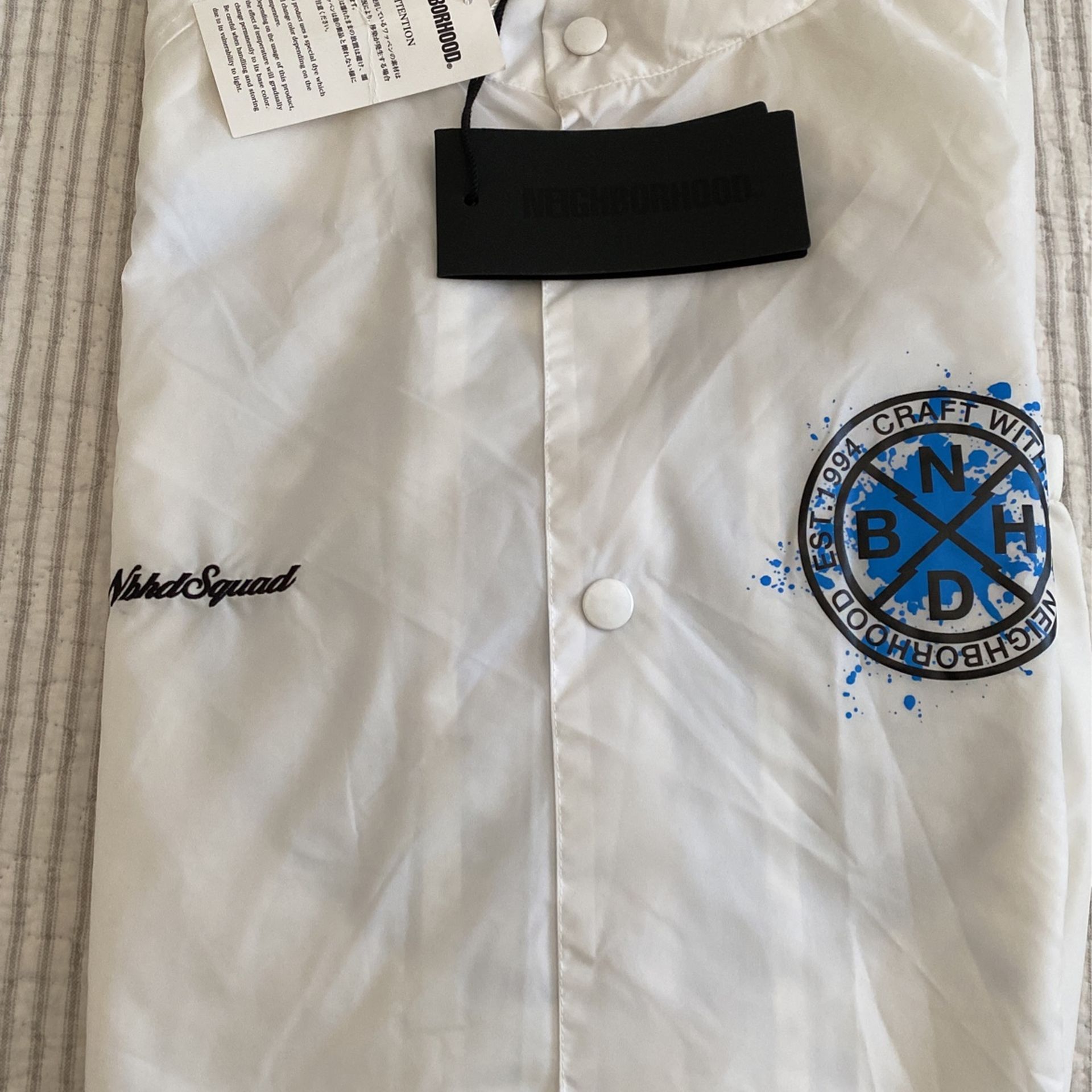 Neighborhood Windbreaker Size Medium