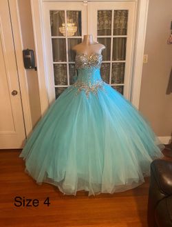 Aqua Blue Quince Dress