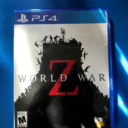 PS4 Game - World War Z