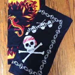 Two full size Bandanas