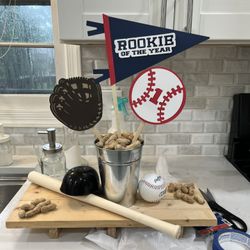 Rookie 1st Birthday Centerpieces 