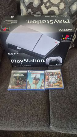 PS5 Digital Edition Limited Edition Bundle with 3 Games