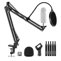 Microphone Dest Mounted Stand (Boom arm)