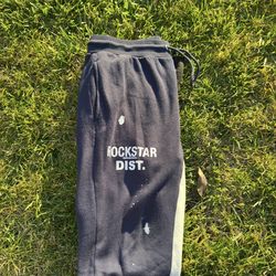 Rockstar Dist. Stacked sweatpants