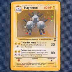 Magneton - Base Set 2 (BS2) Pokemon Card Single 