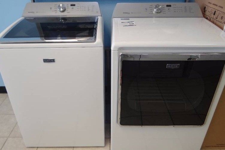 "MEGA" NEWER MAYTAG Washer And Dryer Set, Delivery Warranty