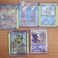 Pokemon Cards And Slabs