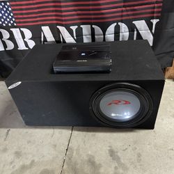 12” ////ALPINE TYPE R & 1000.1 Amp