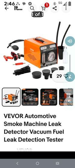 VEVOR Automotive Smoke Machine Leak Detector