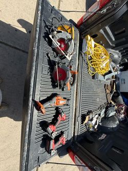 tools Milwaukee/Ridgid/Dewalt