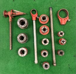 RIDGID Pipe Threader Die Head Set Threading Dies