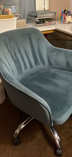 Desk Chair, Desk, And Desk Accessories