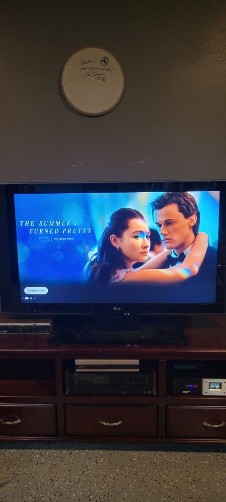 LG 47 LCD TV. Old School High End. Originally $3800
