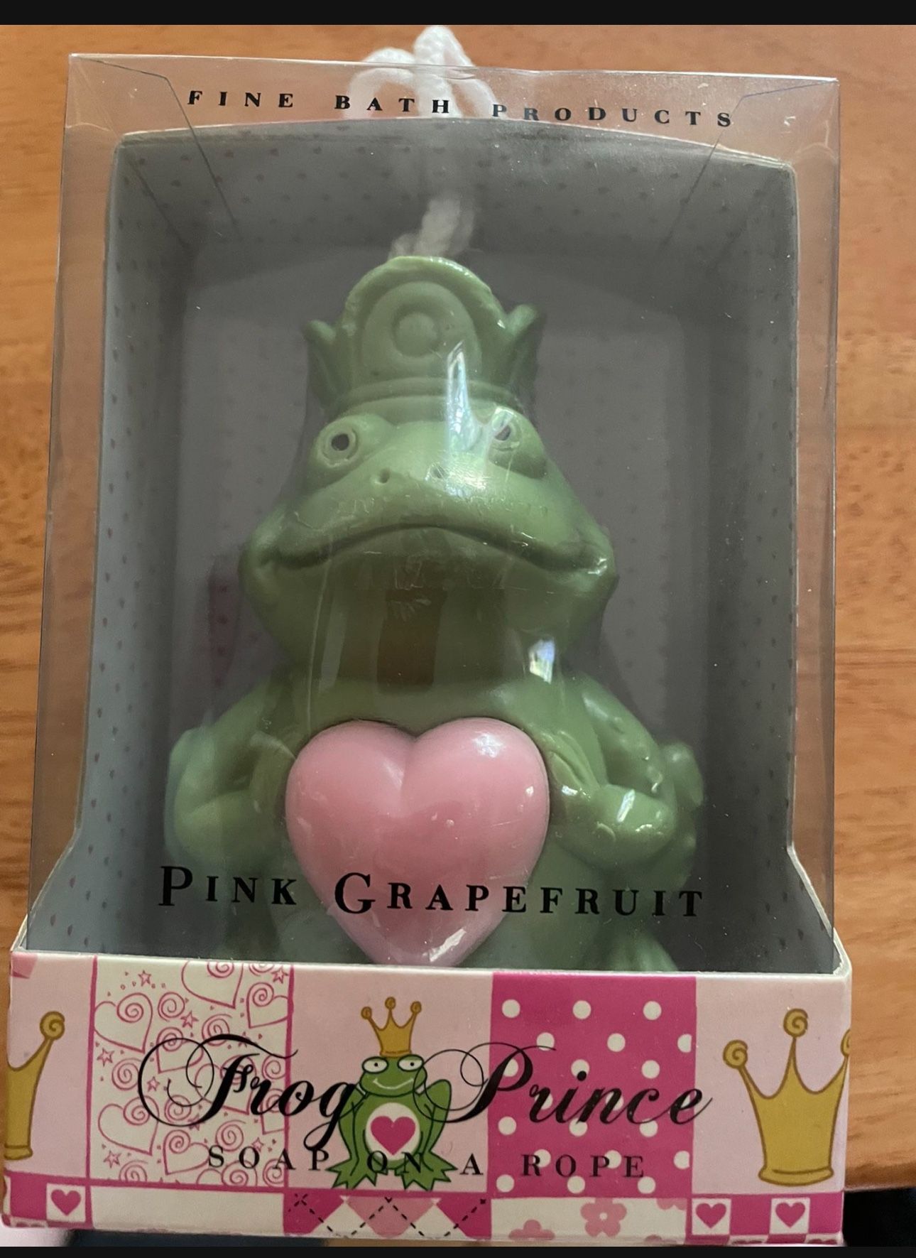 Cute Frog Princess Soap On A Rope