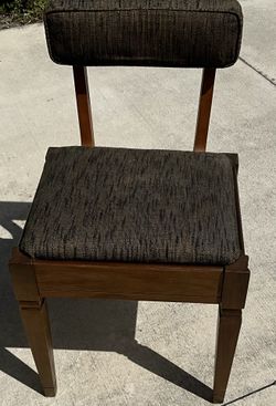 Vintage Singer Mcm Sewing Chair