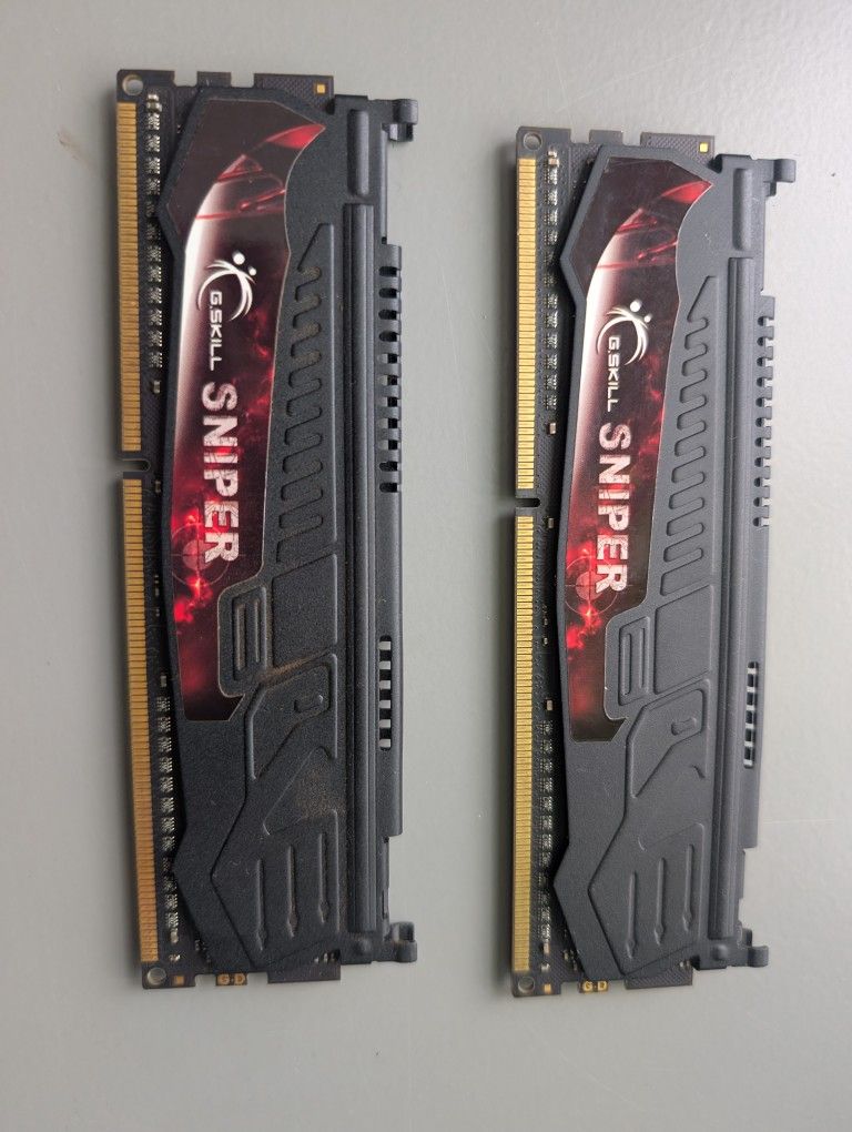 G.Skill Sniper F3-17000CL11D-8GBSR, 2x4GB DDR3-2133 Desktop RAM