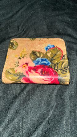 Patricia Nash Flower Designed Mini Wallet 