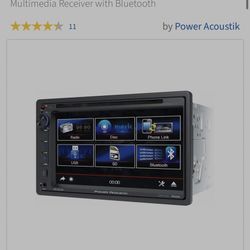 power acoustin pd 651B touchscreen radio