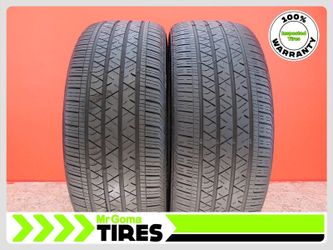 2 CONTINENTAL CROSSCONTACT LX SPORT T1 XL 265/45R20 USED TIRES 8.5/32 TREAD 108V