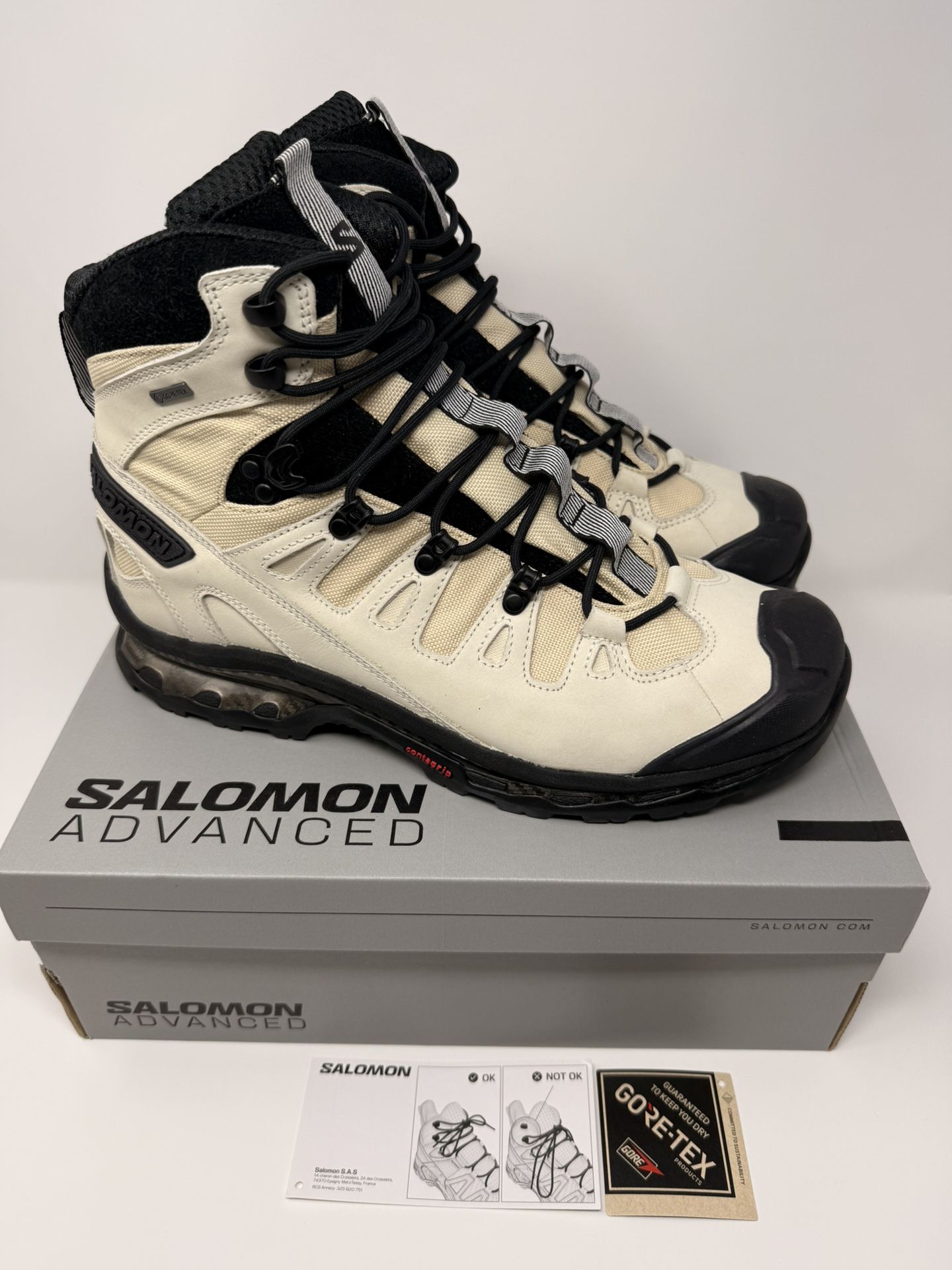 SALOMON QUEST GORE-TEX ADVANCED HIKING BOOTS (Men’s Size 11)