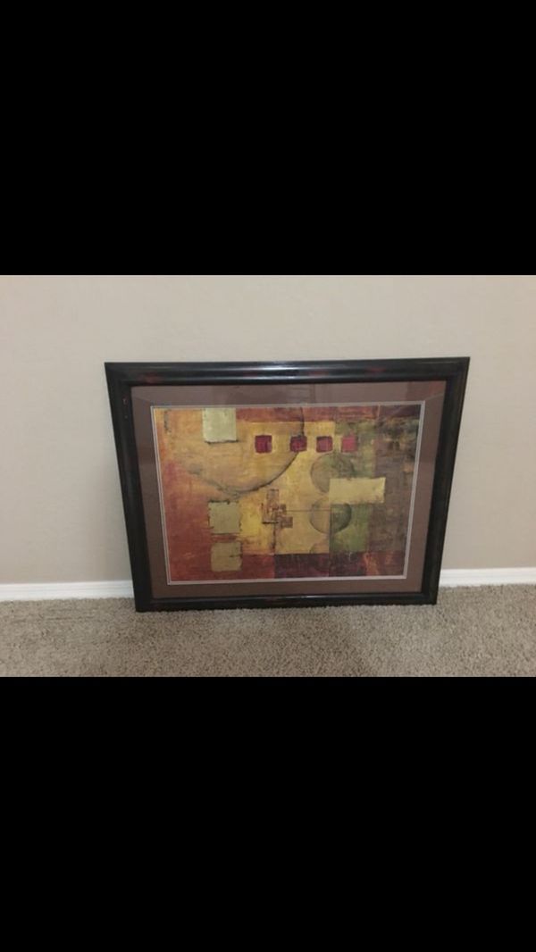 Wall Art Medium Abstract Picture Wood Frame Measures 3ft 3 X Wall Art Medium Abstract Picture Wood Frame Measures 3ft 3 X 2ft 9 For In Goodyear Az Offerup