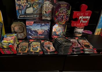 Miscellaneous Pokemon cards and product for sale