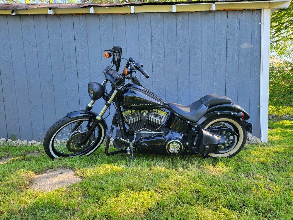 2012 Harley davidson Blackline