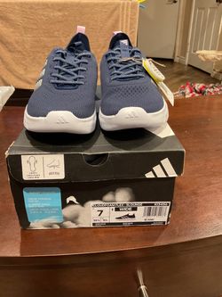 Adidas Cloudfoam Flex Slounge Sneakers Size 7 Wide