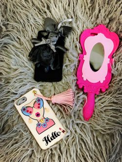 Fancy case for iPhone 6plus /Iphone 6S Plus case Pink HELLO for 7plus