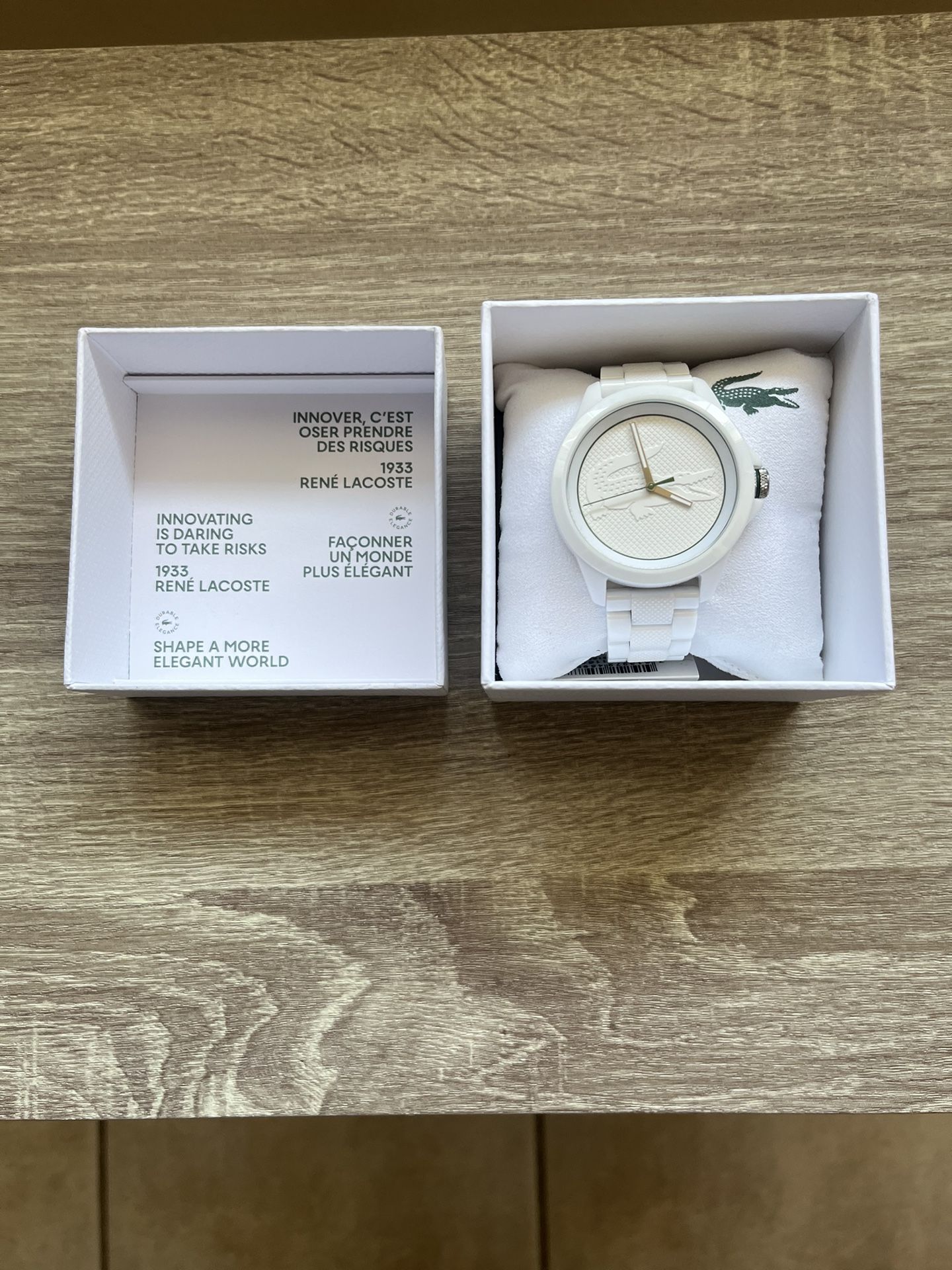 Lacoste LE Croc (contact info removed) White