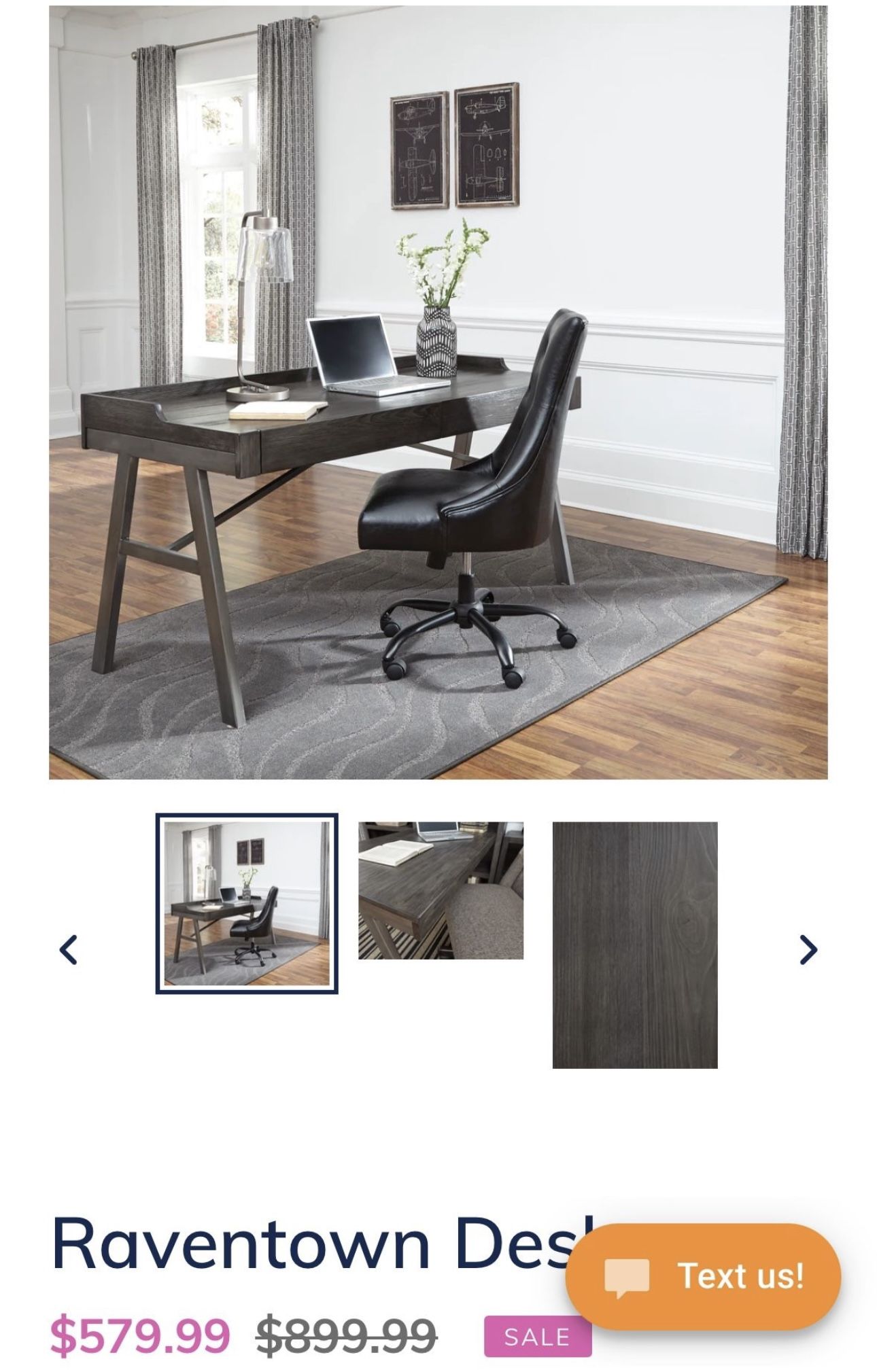 Ashley’s Office Desk