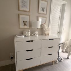 Crib and Dresser (Target)