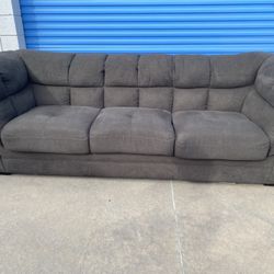 Grey Tufted Sofa