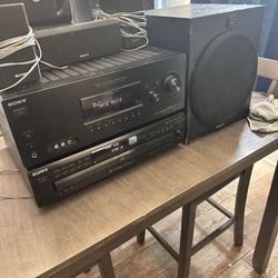 Stereo Audio System Subwoofer System 