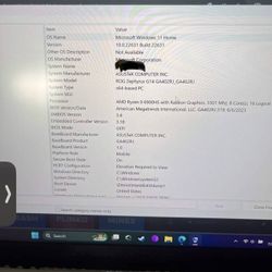 ASUS ROG G14 GAMING LAPTOP - $700